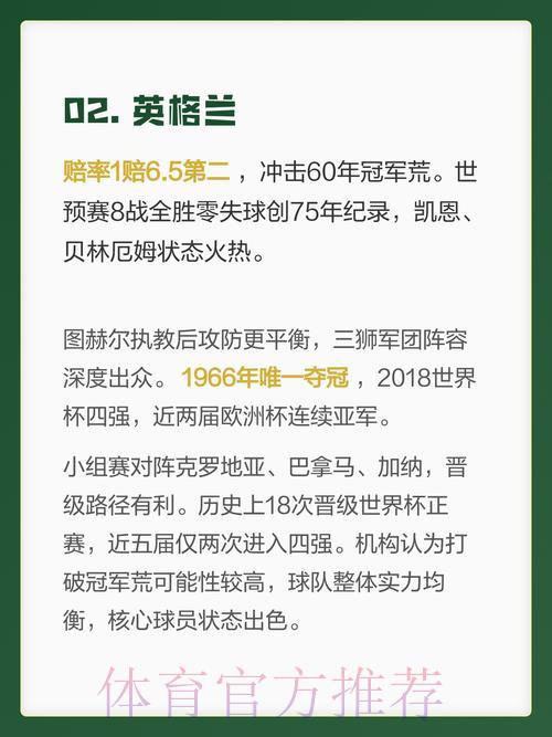 2026世界杯夺冠热门队伍全面盘点与深度解析